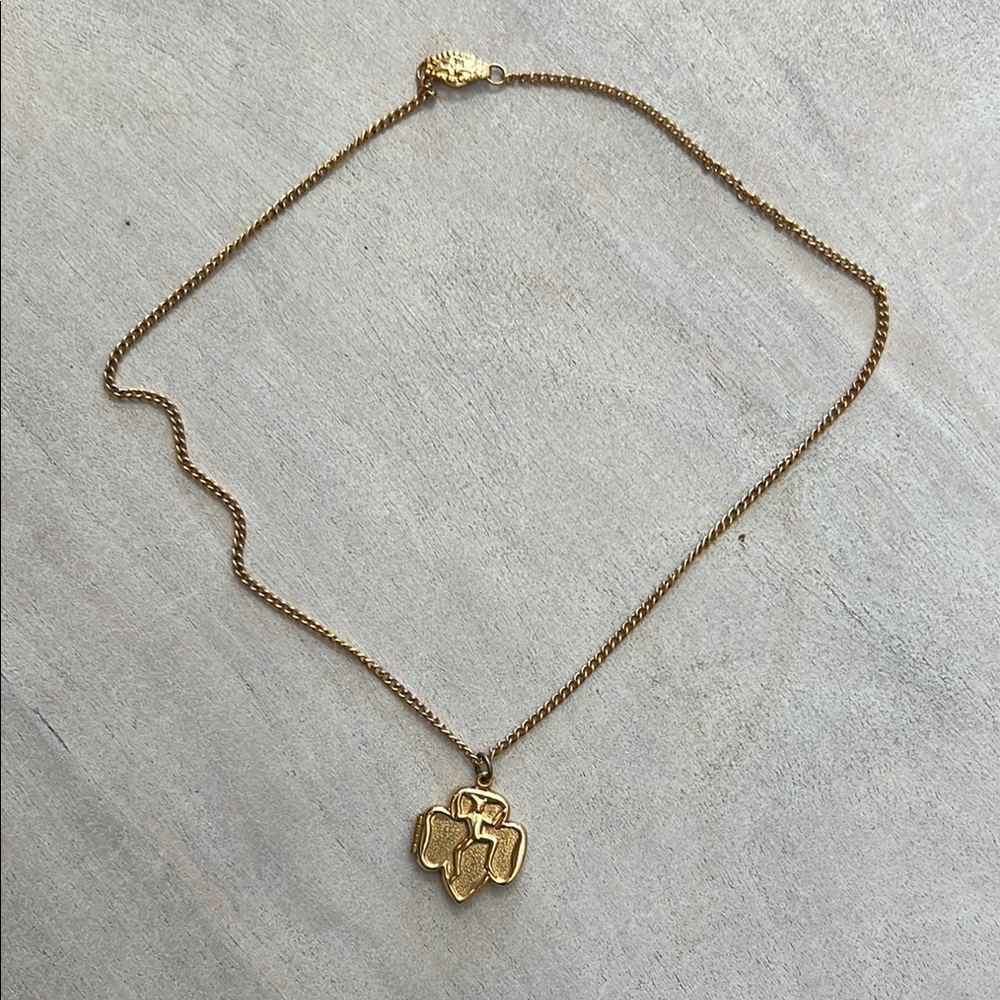 Vintage 1970s Girl Scouts Locket